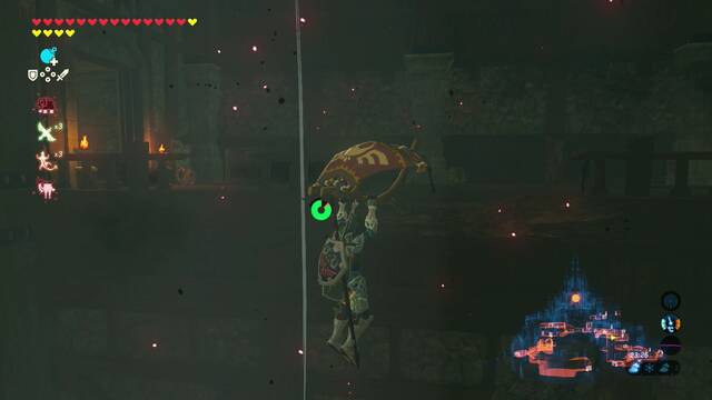 Zelda Breath of the Wild El camino hacia el Bastión central - Corriente