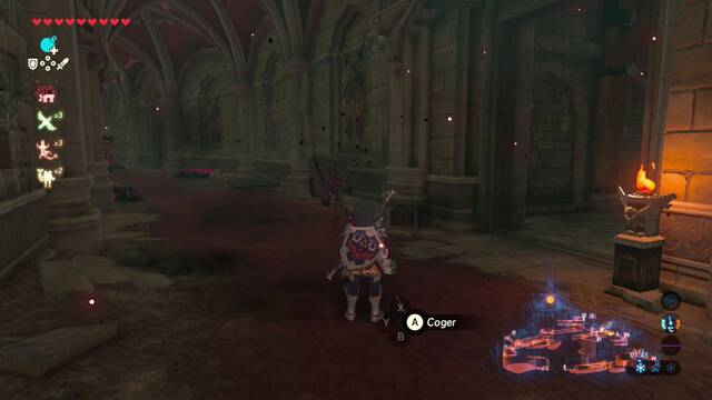 Zelda Breath of the Wild El camino hacia el Bastión central - Camino a la zona de adiestramiento