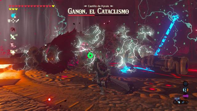 Zelda Breath of the Wild Ganon el cataclismo - Aturdir al jefe
