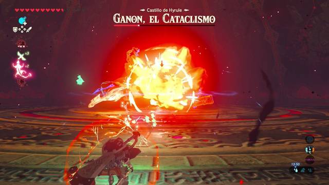 Zelda Breath of the Wild Ganon el cataclismo - Ataque del cañón devuelto