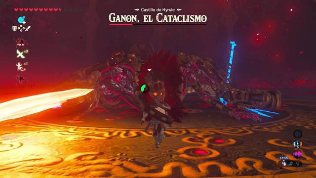 Zelda Breath of the Wild Ganon el cataclismo - Jefe aturdido