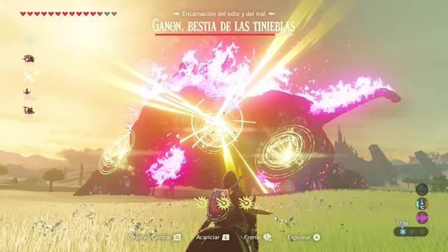 Zelda Breath of the Wild Ganon bestia de las tinieblas - Primeros círculos