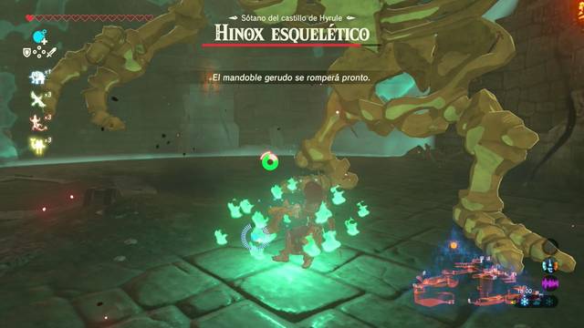 Zelda Breath of the Wild Derrota a Ganon - Hinox esquelético