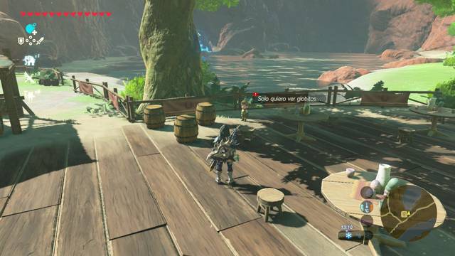 Zelda Breath of the Wild Vuela alto, globito - Shamae