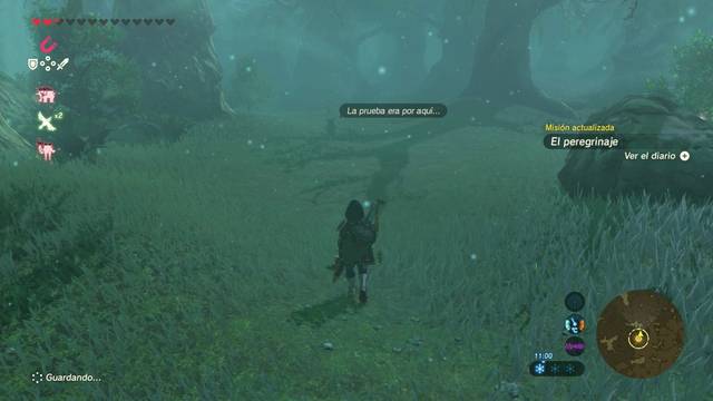 Zelda Breath of the Wild El peregrinaje - Seguir a Acaz