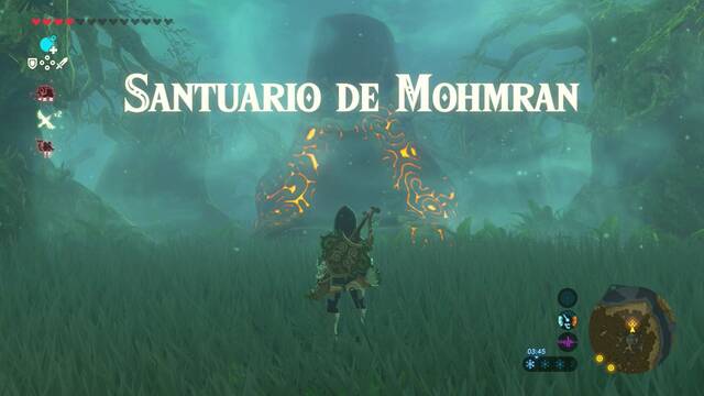 Zelda Breath of the Wild La prueba de fuego - Santuario de Mohmran