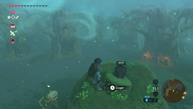 Zelda Breath of the Wild El poder del control - Escudo oxidado