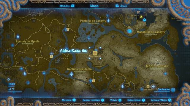 Zelda Breath of the Wild Acertijos sobre Hyrule - Manzanas y calabaza robusta