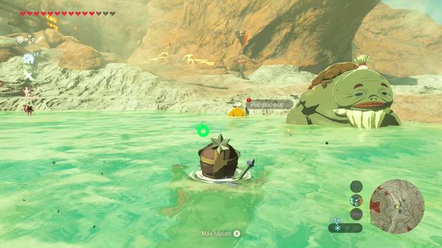 Zelda Breath of the Wild El secreto de la montaña - Gorun