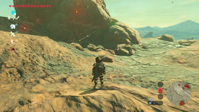 Zelda Breath of the Wild El secreto de la montaña - Tesoro