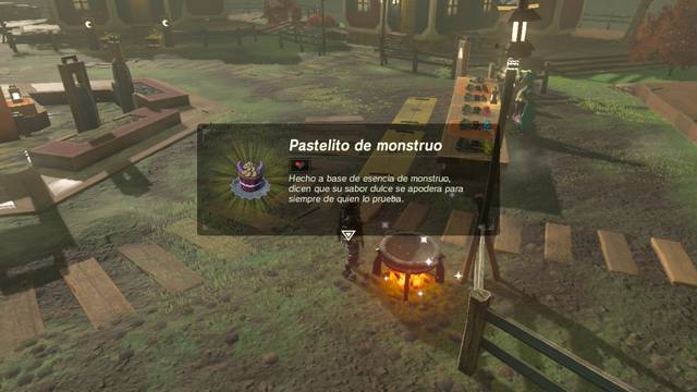 Zelda Breath of the Wild Amor de madre - Pastelito de monstruo