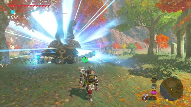 Zelda Breath of the Wild Caprichos de nuevo rico - Caminante explotando