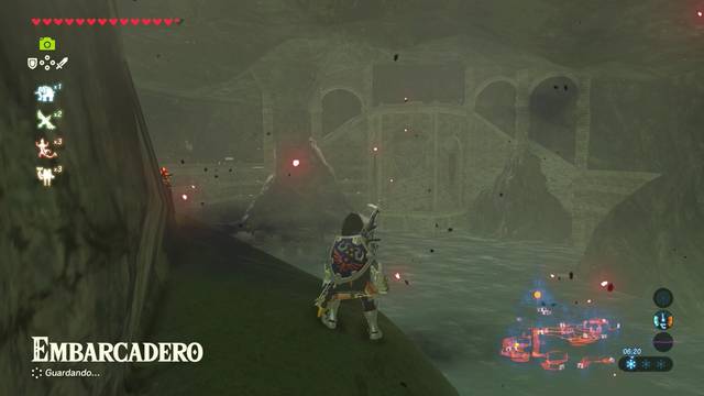 Zelda Breath of the Wild Recetas de la realeza - Embarcadero