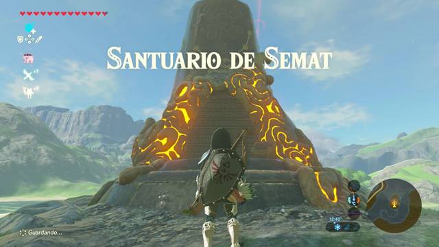 Zelda Breath of the Wild Santuario de Semat