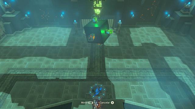 Zelda Breath of the Wild Santuario de Yunish - Girar bloque