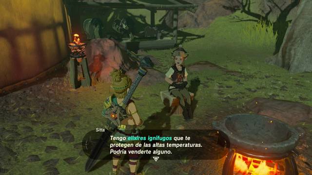 Zelda Breath of the Wild Prueba de aguante - Sitta