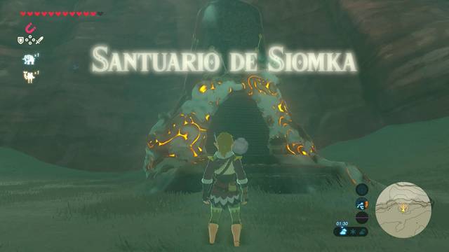 Zelda Breath of the Wild Santuario de Siomka