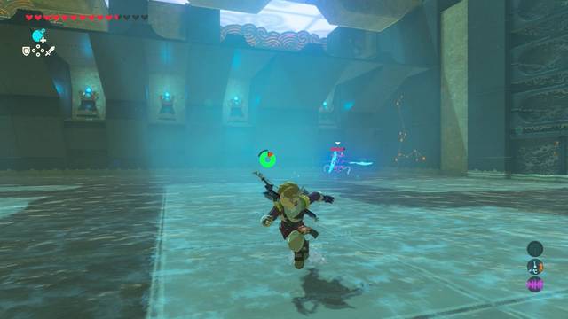 Zelda Breath of the Wild Santuario de Siomka - No hay columnas