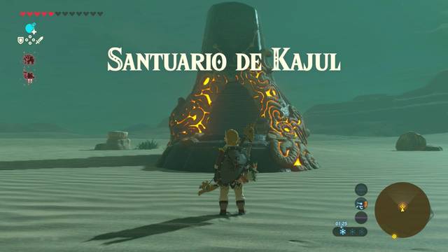 Zelda Breath of the Wild Santuario de Kajul