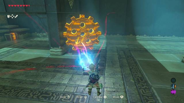 Zelda Breath of the Wild Santuario de Awak - Rueda y tercer cofre