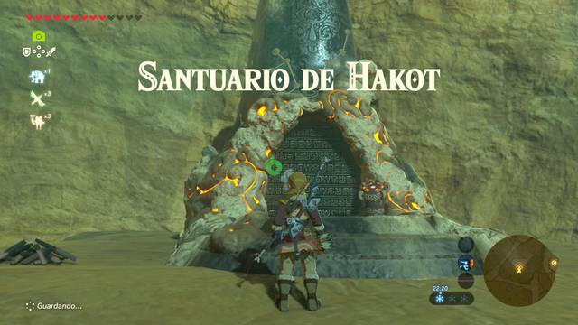 Zelda Breath of the Wild Santuario de Hakot