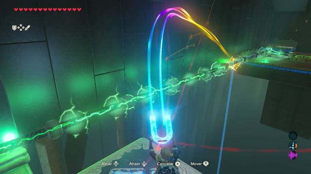 Zelda Breath of the Wild Santuario de Hakot - Cubo elctrico