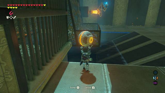 Zelda Breath of the Wild Santuario de Othau - Recoger esfera