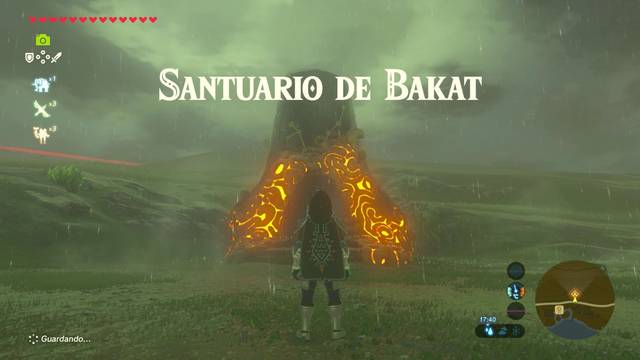 Zelda Breath of the Wild Santuario de Bakat