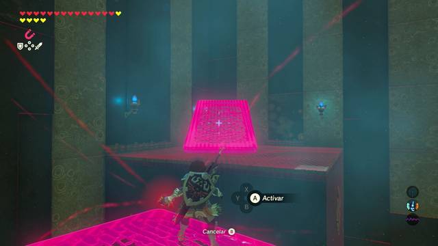 Zelda Breath of the Wild Santuario de Bakat - Plataforma