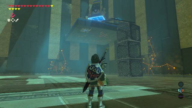 Zelda Breath of the Wild Santuario de Bakat - Estructura final