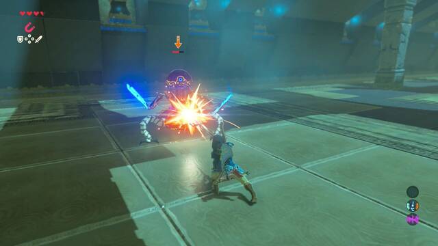 Zelda Breath of the Wild Santuario de Taiuk - Máquina