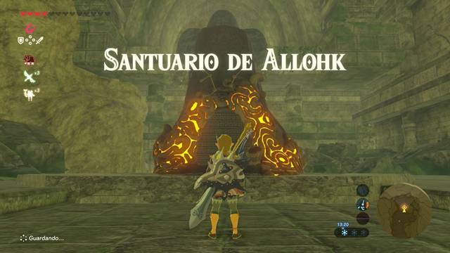 Zelda Breath of the Wild Santuario de Allohk