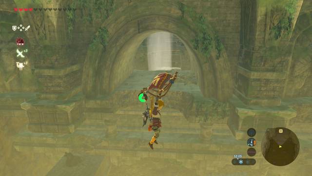 Zelda Breath of the Wild Santuario de Allohk - Entrada al templo