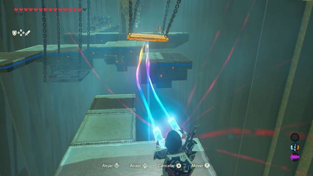 Zelda Breath of the Wild Santuario de Moratt - Balancear las plataformas
