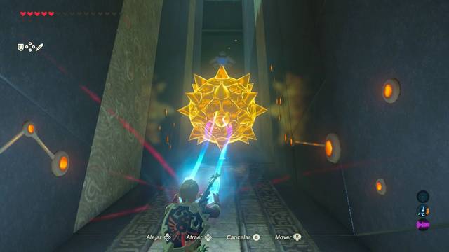 Zelda Breath of the Wild Santuario de Marahi - Bola con pinchos