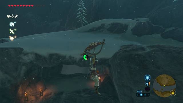 Zelda Breath of the Wild Santuario de Marahi - Hueco en la montaña