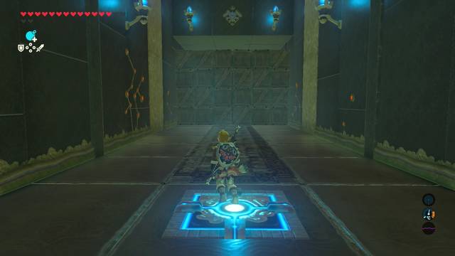 Zelda Breath of the Wild Santuario de Marahi - Muro de cajas de madera