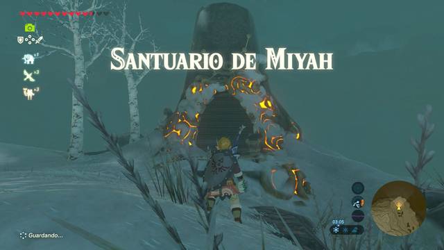 Zelda Breath of the Wild Santuario de Miyah