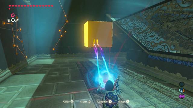 Zelda Breath of the Wild Santuario de Shadad - Bloque de la pared
