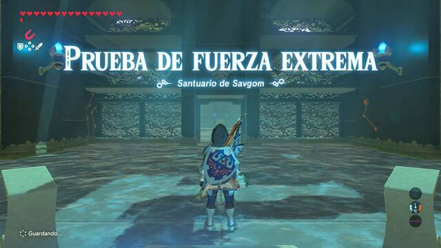 Zelda Breath of the Wild Santuario de Savgom - Santuario de Savgom (2)