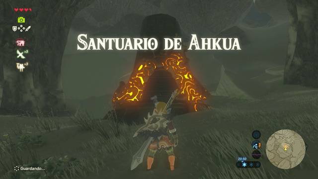 Zelda Breath of the Wild Santuario de Ahkua