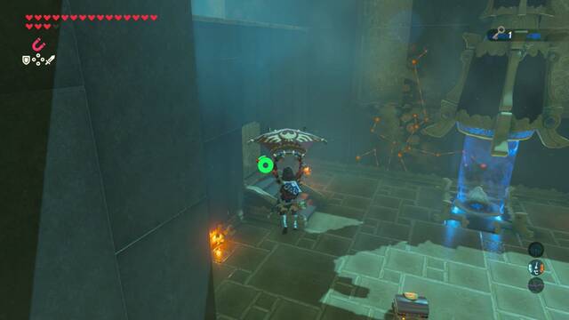 Zelda Breath of the Wild Santuario de Ahkua - Puerta con cerradura