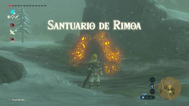 Zelda Breath of the Wild Santuario de Rimoa