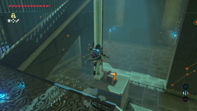 Zelda Breath of the Wild Santuario de Geshma - Cofre central