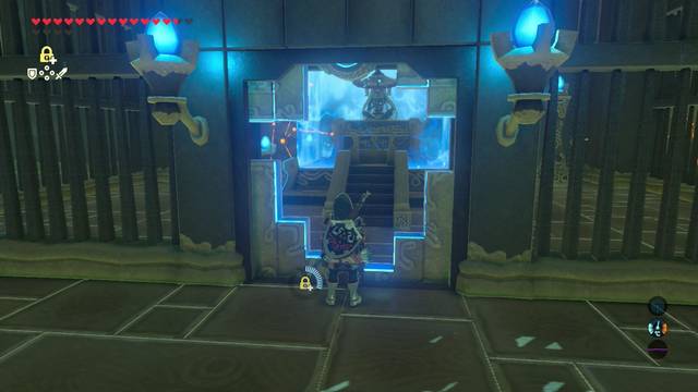 Zelda Breath of the Wild Santuario de Geshma - Puerta del altar