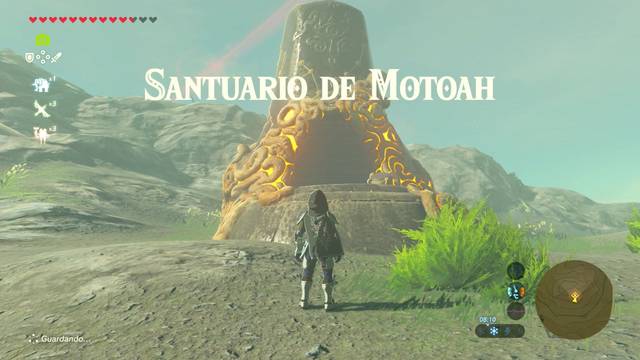 Zelda Breath of the Wild Santuario de Motoah