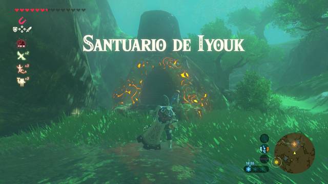 Zelda Breath of the Wild Santuario de Iyouk