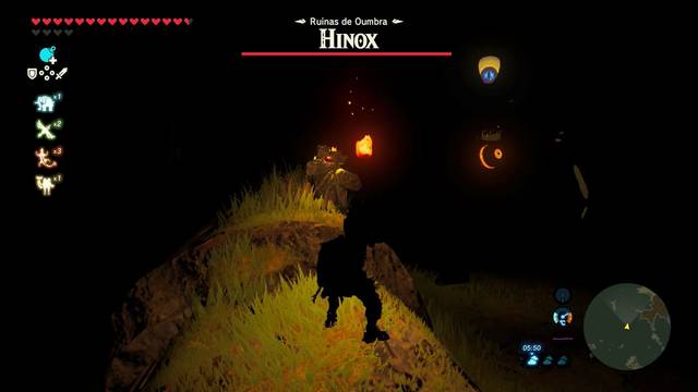 Zelda Breath of the Wild Santuario de Toviak - Hinox