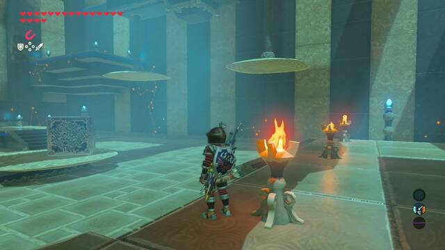 Zelda Breath of the Wild Santuario de Raymhi - Plataformas del cofre