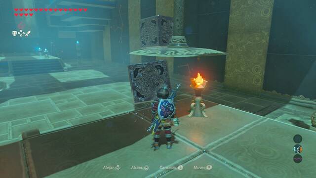 Zelda Breath of the Wild Santuario de Raymhi - Subir a las plataformas